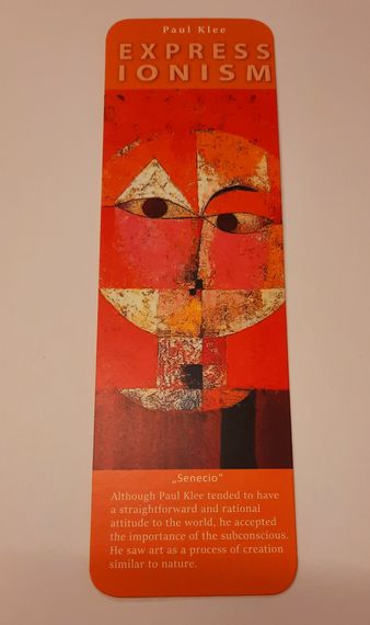 Əlfəcin \ Закладки \ Bookmark  Expressionism Klee &quot;Senecio&quot;