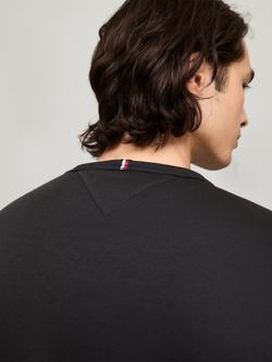 Свитшот Tommy Hilfiger Tommy Embroidered Hilfiger Icon Black
