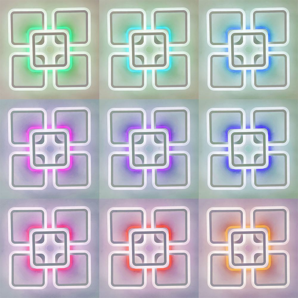 Citilux Марсель Смарт CL232A150E RGB Умная люстра Белая