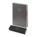 Подарочный набор: Шариковая ручка Parker Jotter + ежедневник, серый