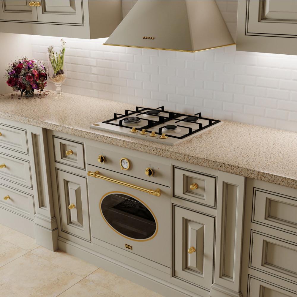 Газовая варочная панель Korting HG 661 CTGB фото 4