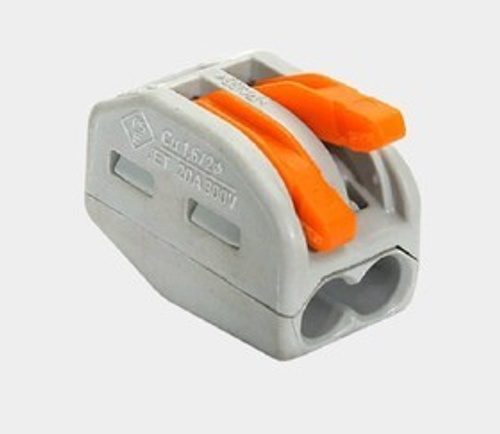 Клеммник 2*-4,0  WAGO (222-412)