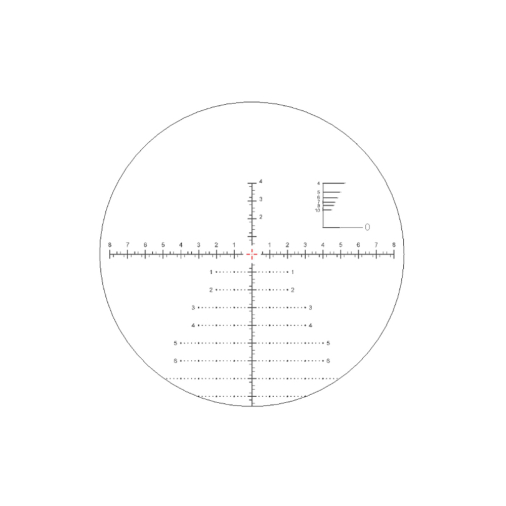 Оптический прицел Mewlite 4-24x56 FFP 34 мм IR 61003 ( Сетка BDC / с подсветкой )