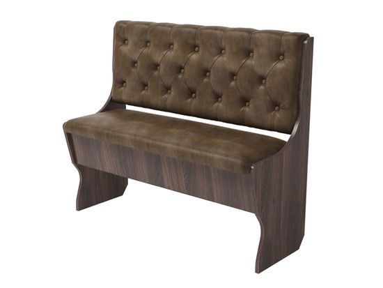 Диван bravo "Оливьер" (Дуб Термо/Кожзам Mango 12 (Bt)) -G/Л3