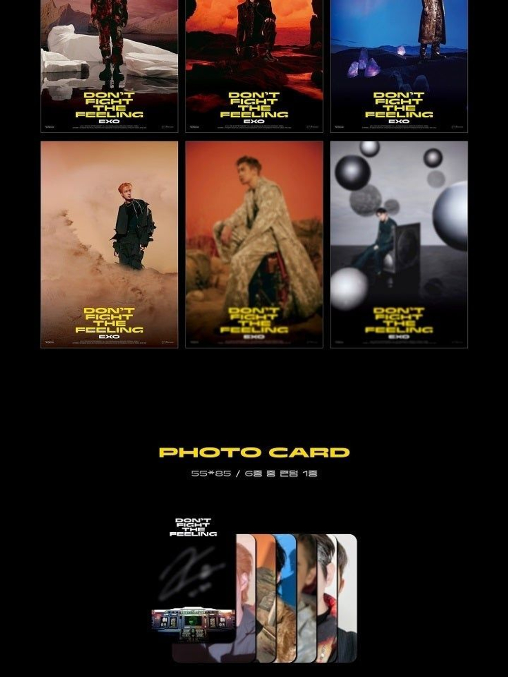 Альбом EXO - Don't Fight The Feeling Special Album PHOTOBOOK Version 1