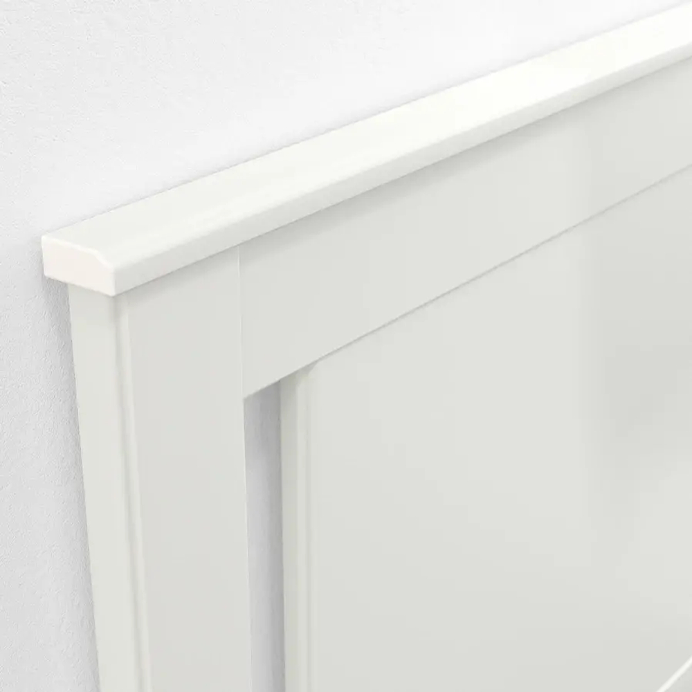Каркас кровати - IKEA SONGESAND/LURÖY/LUROY, 200х140 см, белый, СОНГЕСАНД/ЛУРОЙ ИКЕА
