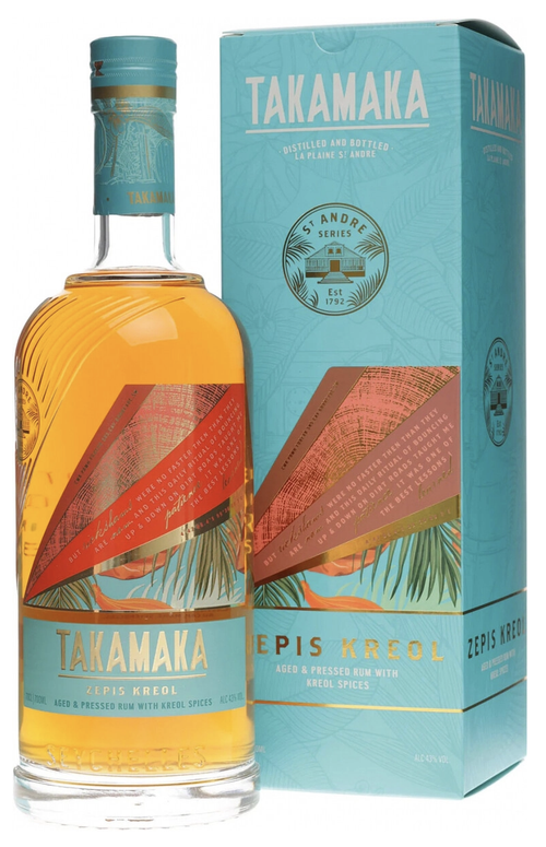 Ром Takamaka Zepis Kreol, 0.7 л.