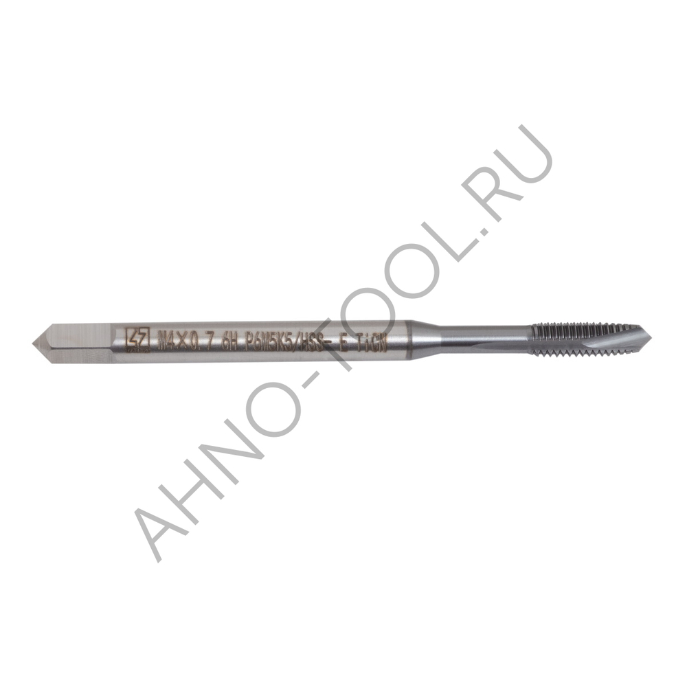 Метчик м/р  М4,0х0,7 Р6М5К5/HSS-E DIN371 TiCN, с прямой канавкой, с подточкой ТОЧИНТЕХ