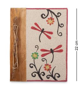Decor and Gift 16-064 Блокнот «Стрекозы» бол. (о.Бали)