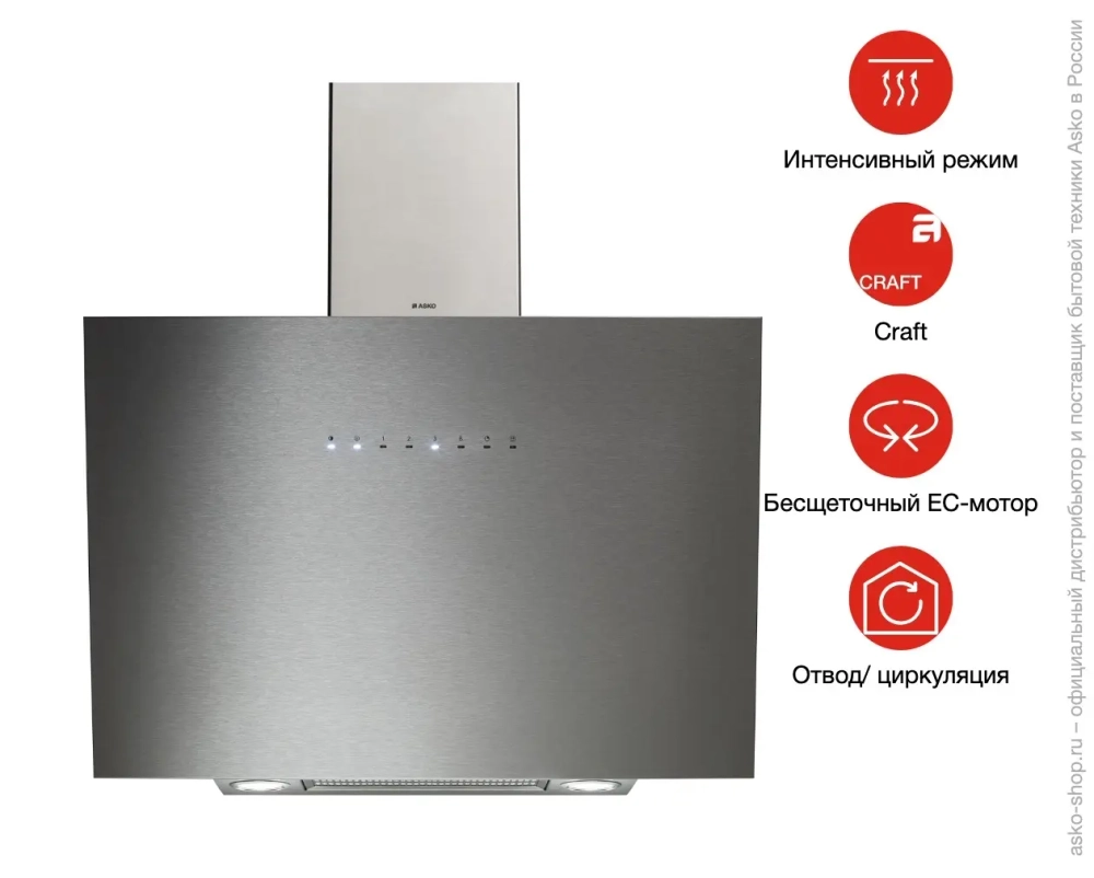 Вытяжка Asko CD4634S фото 6