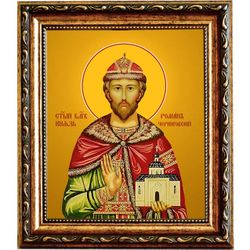 Роман Черниговский, Дебрянский. Икона на холсте.