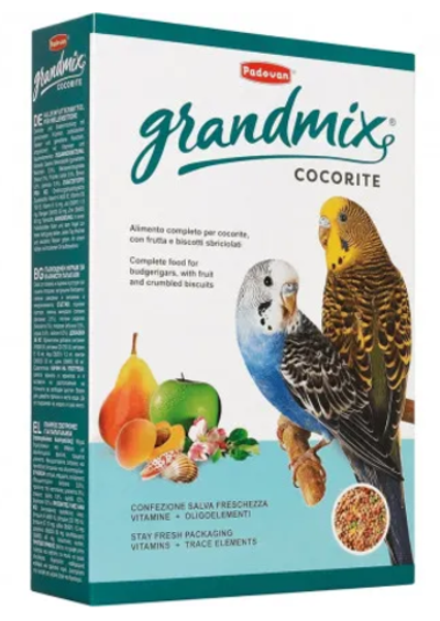 Падован Корм компл./основной д/волнистых, маленьких попугаев GRANDMIX Cocorite400r
