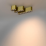 7093/15CL HIGHTECH ODL25 399 Потолочный светильник бронзовый/металл/акрил IP20 LED 9W 690Лм 3000K 220V SMALL