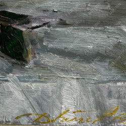 Беляев Д.Ю. Букет сирени. 2023 г. Холст, масло. Размер 100 х 80 см