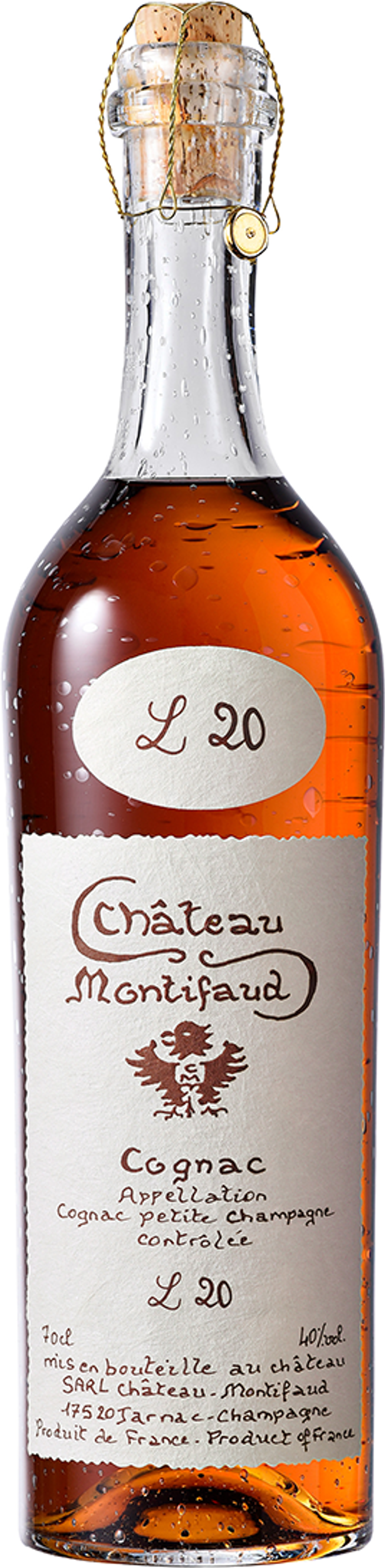 Коньяк Chateau de Montifaud 20 Years Old, Fine Petite Champagne , 0.7 л