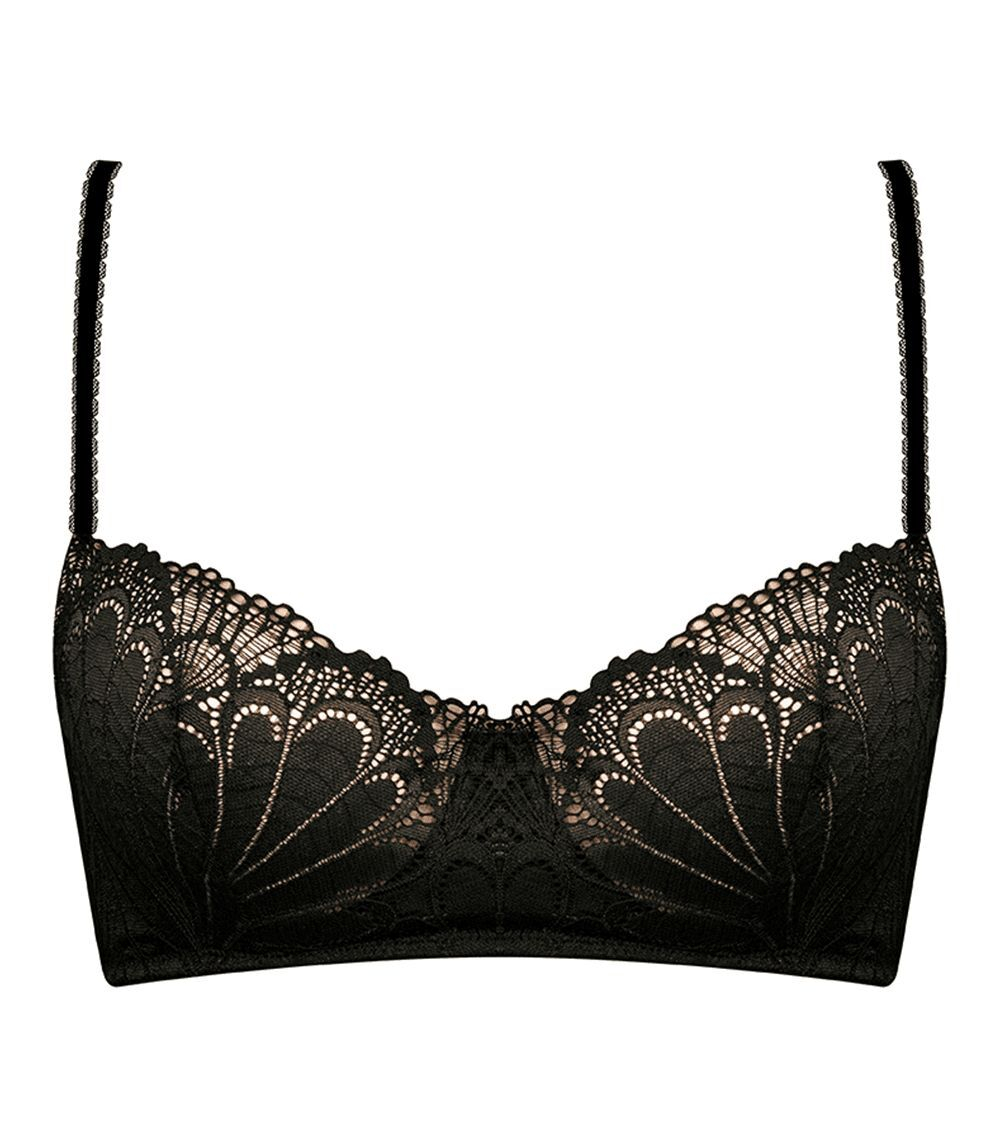 Бюстгальтер-балконет с эффектом пуш ап плюс Balconette Bra (Размер: 65F) (Цвет: черный)