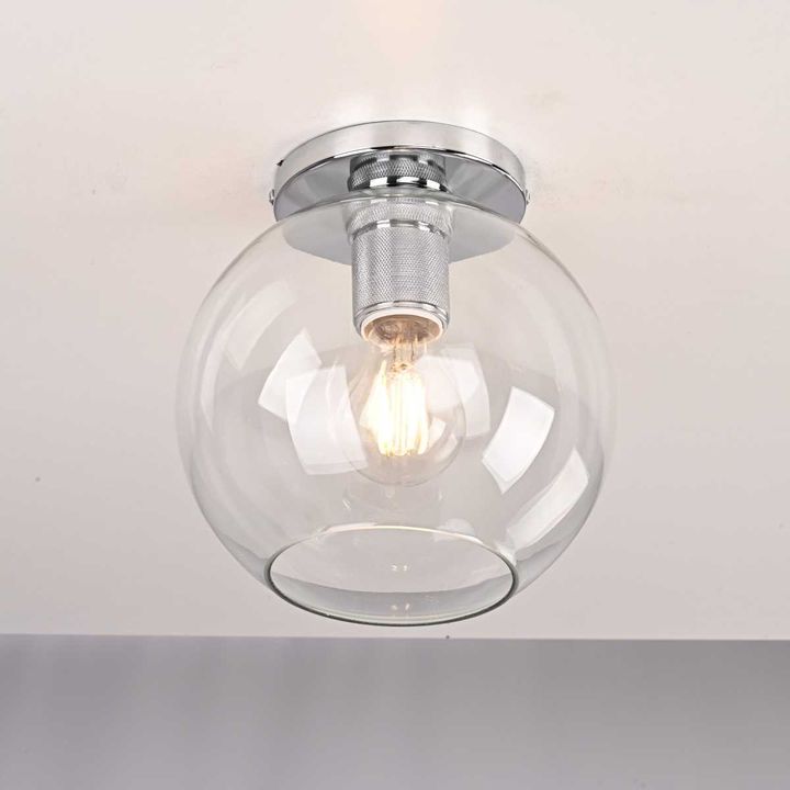 Потолочный светильник Imperium Loft RH Utilitaire Globe Shade Flushmount 123674-22