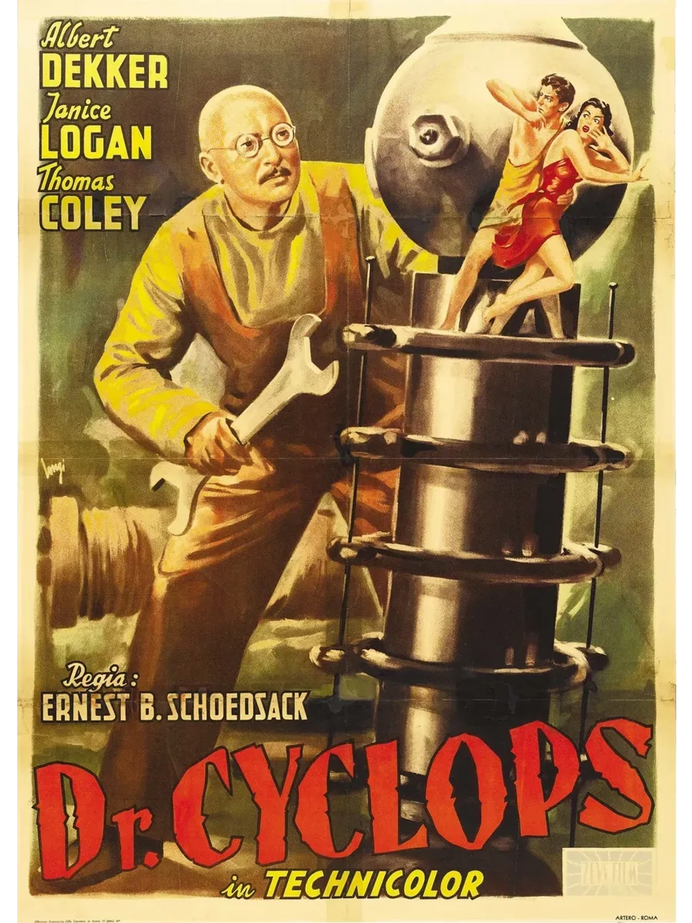 Доктор Циклоп (1940) (КИНО USB)