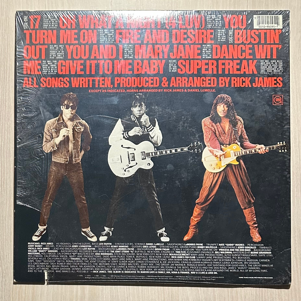 Rick James - Reflections (США 1984г.)