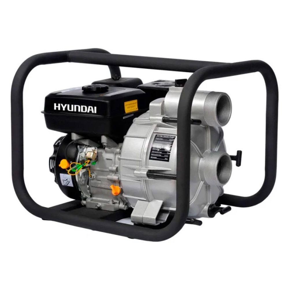 Hyundai HYT 81 мотопомпа 7 л.с, 1100 л/мин, диаметр 80 мм