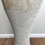 Раковина напольная из мрамора Cream MN-61362 (40*40*90)