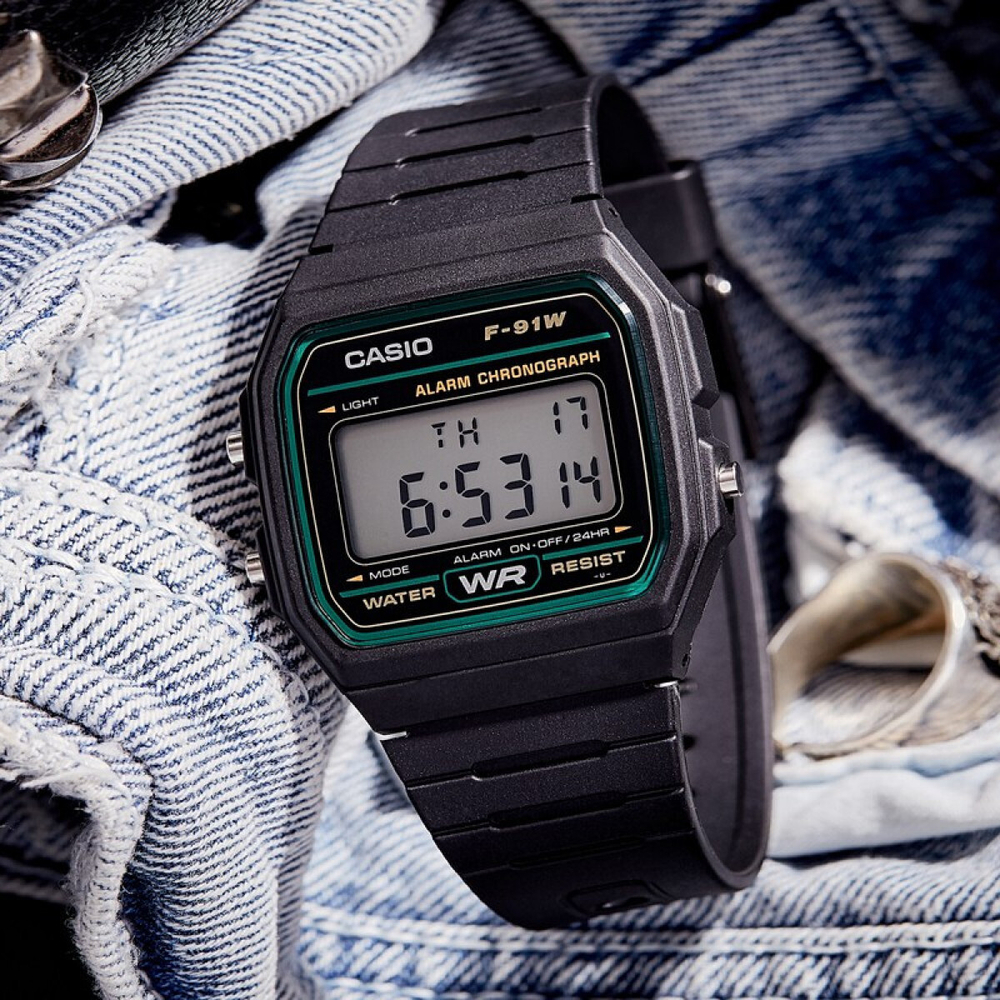 Часы CASIO YOUTH, F-91W-3