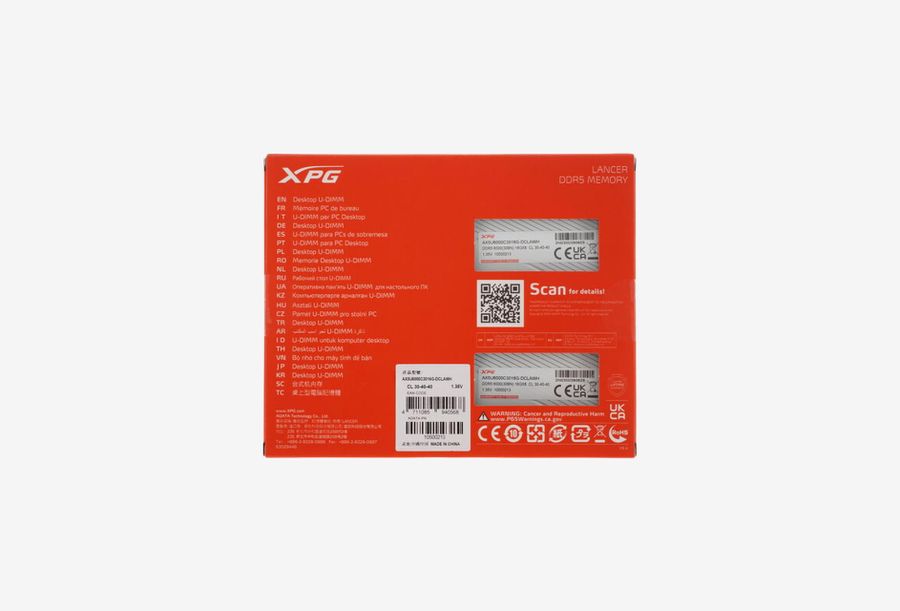 AX5U6000C3016G-DCLAWH_0326709110653