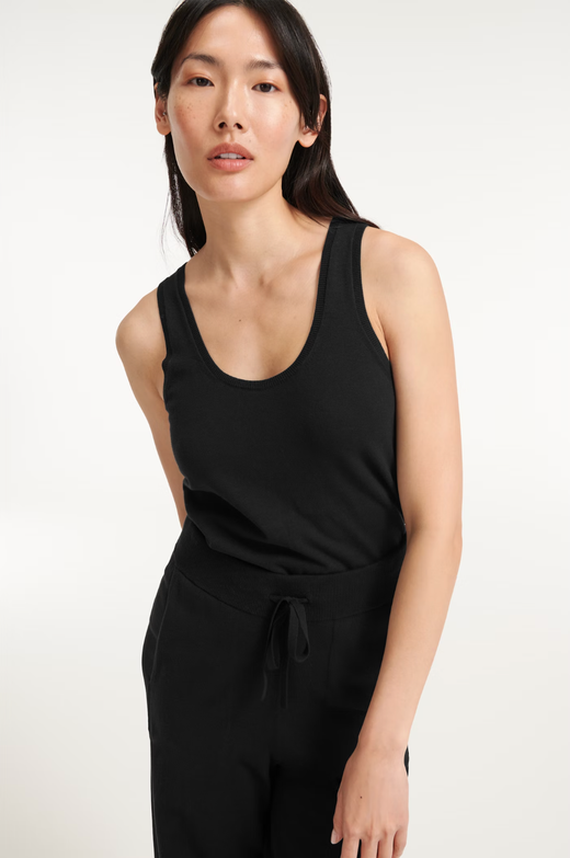 Вязаный топ из хлопка