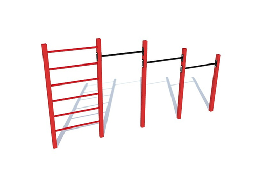Комплект перекладин и вертикальная лестница