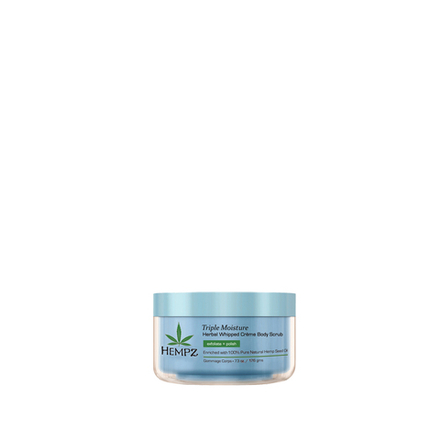 HEMPZ Скраб для тела Тройное увлажнение 176g/ Triple Moisture Herbal Whipped Crème Body Scrub