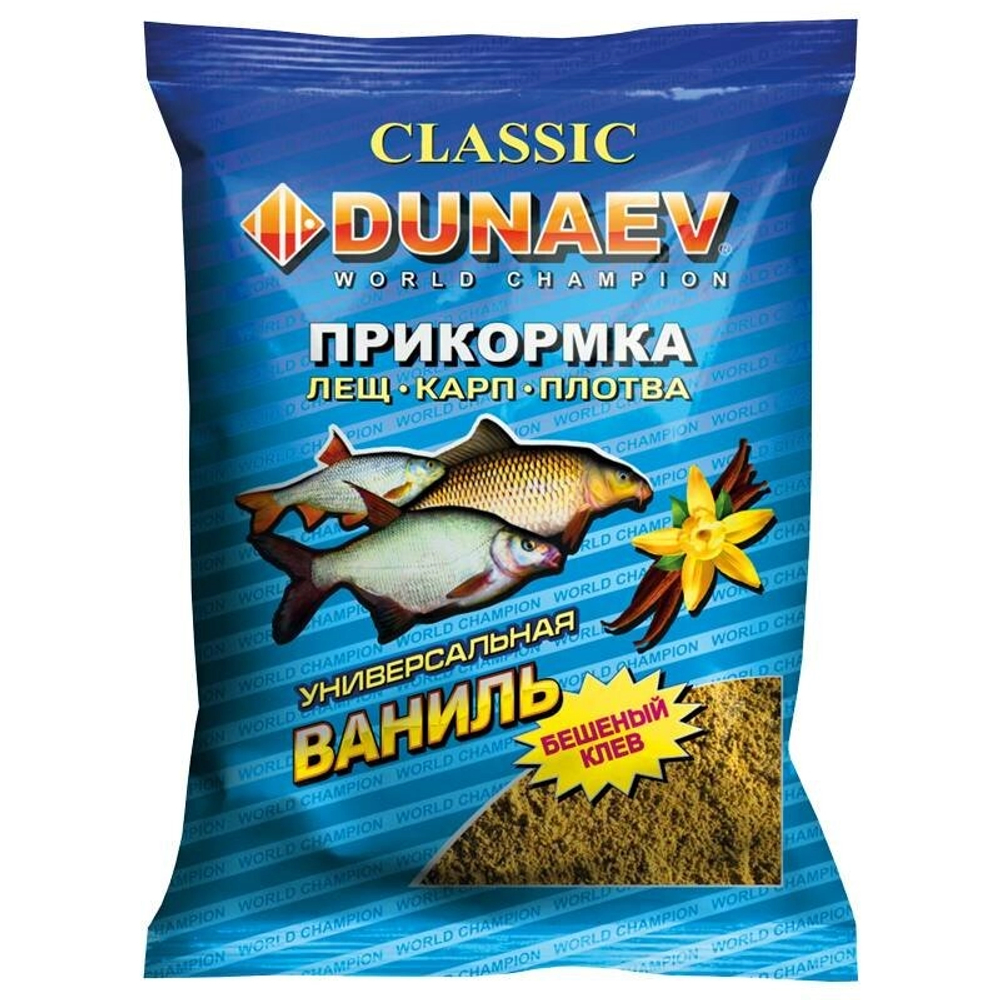 Прикорм Дунаев Классика 0,9кг Ваниль