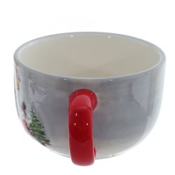 GAEM Кружка "Лесные снеговики", 600 мл, L16 W12 H8 см