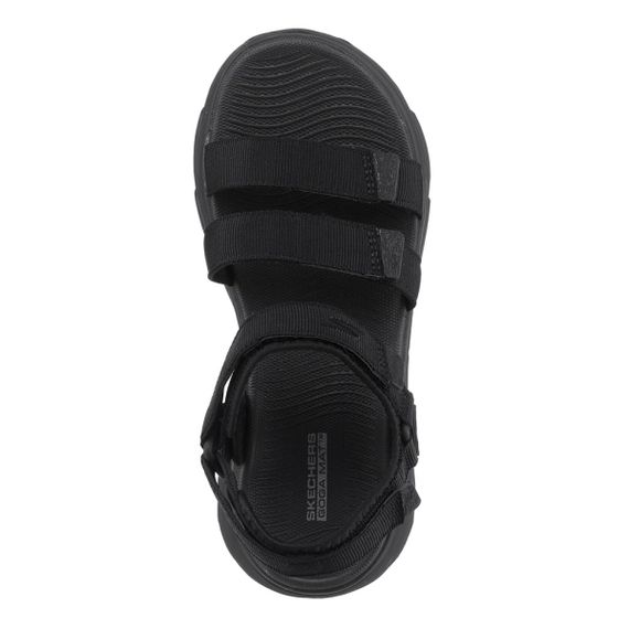 Skechers Max Cushioning Sandal 'Black'