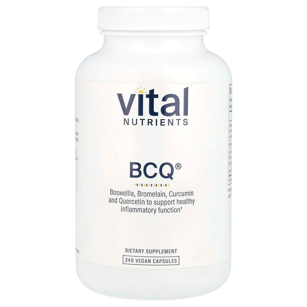Vital Nutrients, BCQ®, 240 веганских капсул