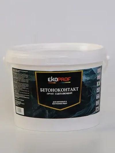 Грунтовка Бетоноконтакт Akrimax 3 кг, адгезионная, для наружных и внутренних работ, бетонконтакт розовый