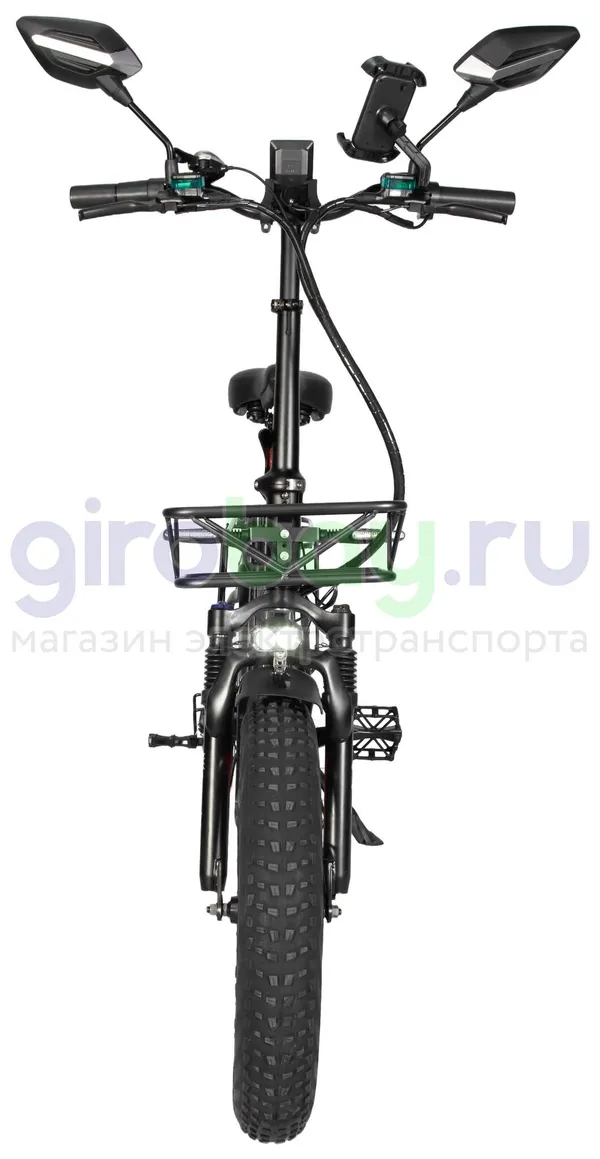 Электровелосипед Syccyba F11 Pro (48V/15Ah) - Красный обод фото №13