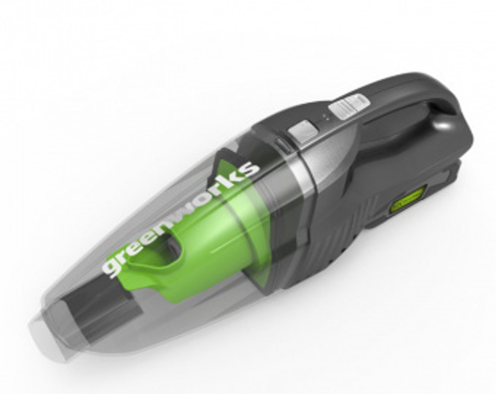 Пылесос аккумуляторный Greenworks G24HV 24V без АКБ и ЗУ