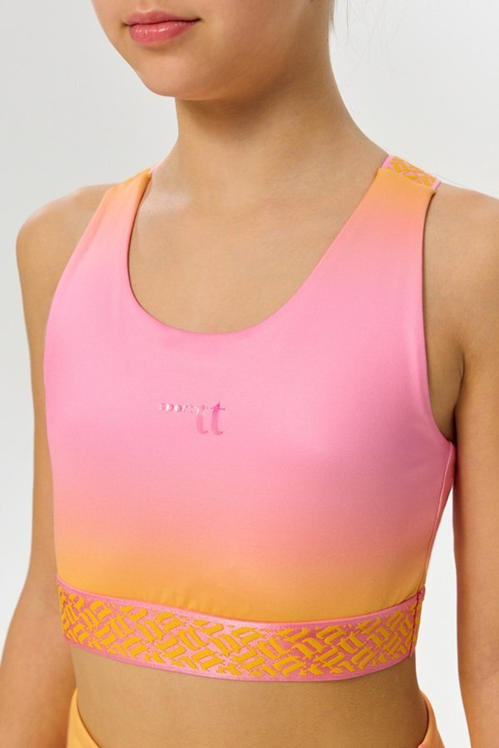 ОДЕЖДА ДЛЯ ТЕННИСА Девочки, Топ CHOUPETTE Спортивный .