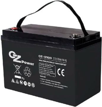 Акумуляторна батарея OZ Power AGM 12 V 100 Ah (OZ12V100)