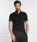 Поло Paul Curved BOSS GREEN - черный(50469245)