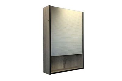 Зеркало-шкаф Comforty Вена-55 дуб дымчатый