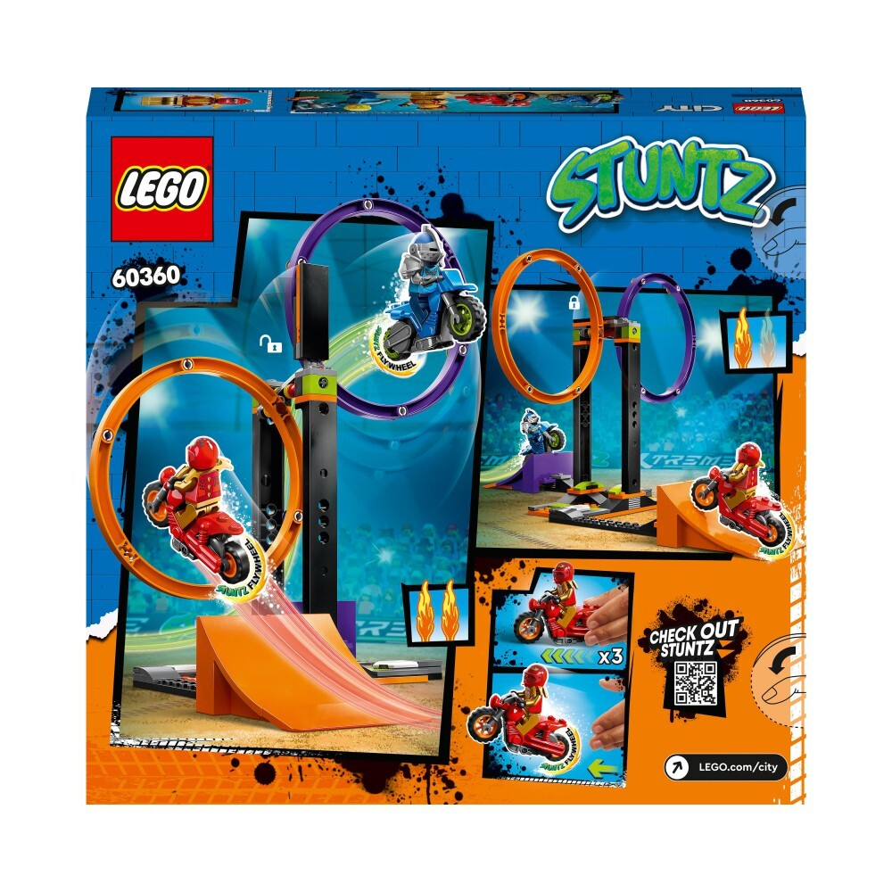 LEGO City Stuntz — Испытание трюков — Вращающиеся круги 60360 / артикул   60360  / GTIN 5702017416212