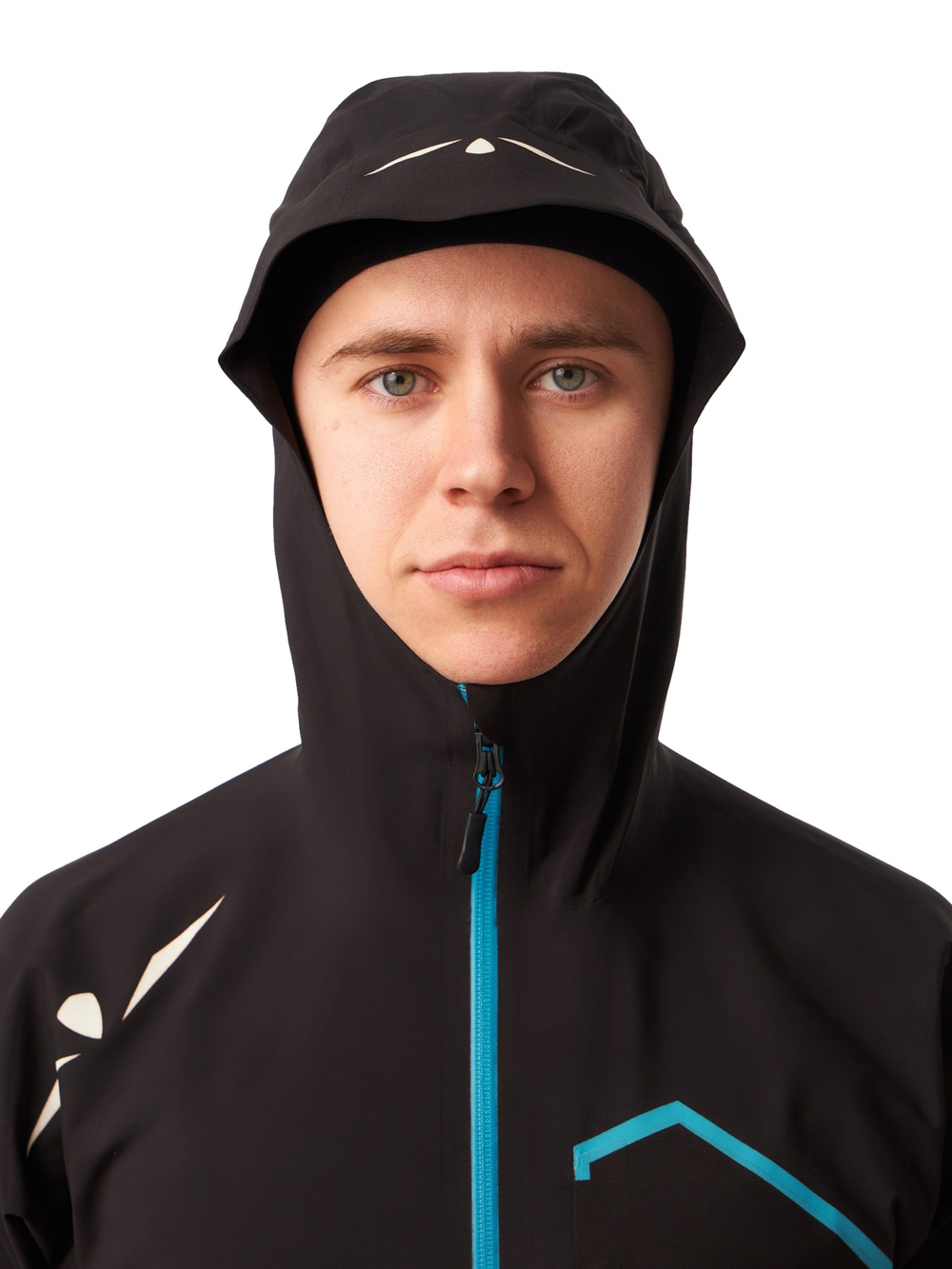 КУРТКА МУЖСКАЯ RAIN JACKET 25K WR / 35K MVP | BLACK SKYBLUE