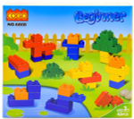 Конструктор блочный Кого 45эл., коробка 6808