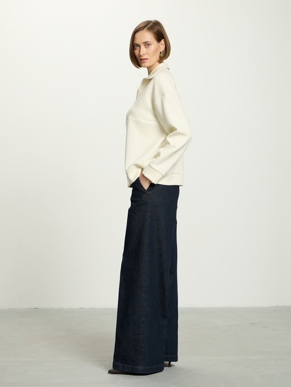 Анорак молочный