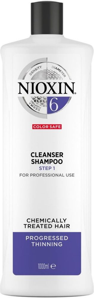 Nioxin Cleanser Очищающий шампунь Система 6 1000мл