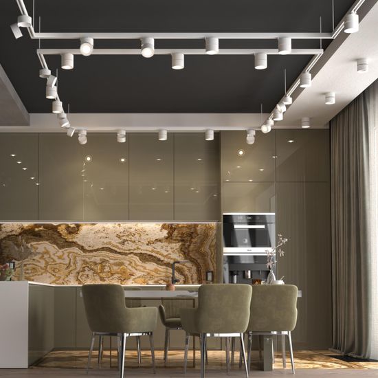 358780 PORT NT21 314 белый Трехфазный трековый светодиодный светильник IP20 LED 15W 4000K 1300Лм 100-265V GRODA