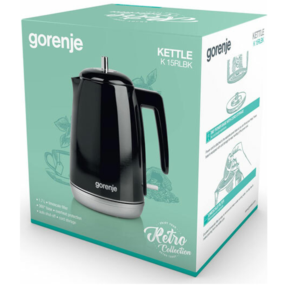 Чайник Gorenje K15RLBK