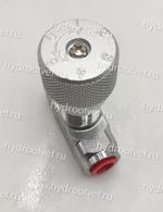 STB-G1/4-11-1 - Дроссель трубного монтажа c рукояткой, G1/4, без обратного клапана