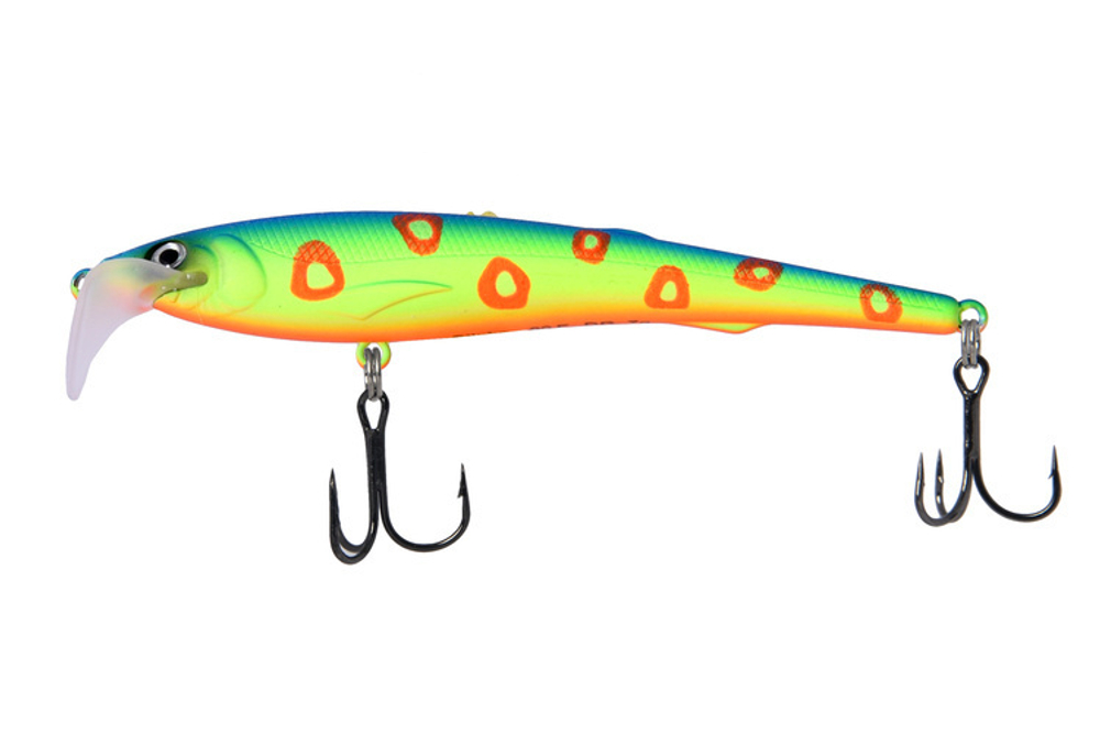 Воблер для троллинга (судак, щука, лосось) LureMax STINKA 130FMDR-126 18 г., заглубление от 2,8-3,2м. Товар уцененный